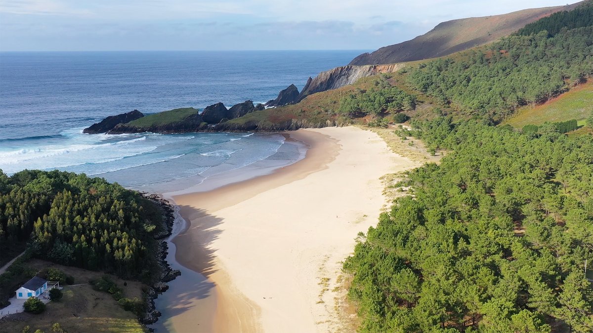 Playa de Esteiro Info, Bild 1